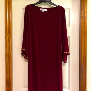 Burgundy Dress
